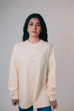 Load image into Gallery viewer, &quot;Horizon of Hope” – From the River to the Sea Long Sleeve Shirts Printed
