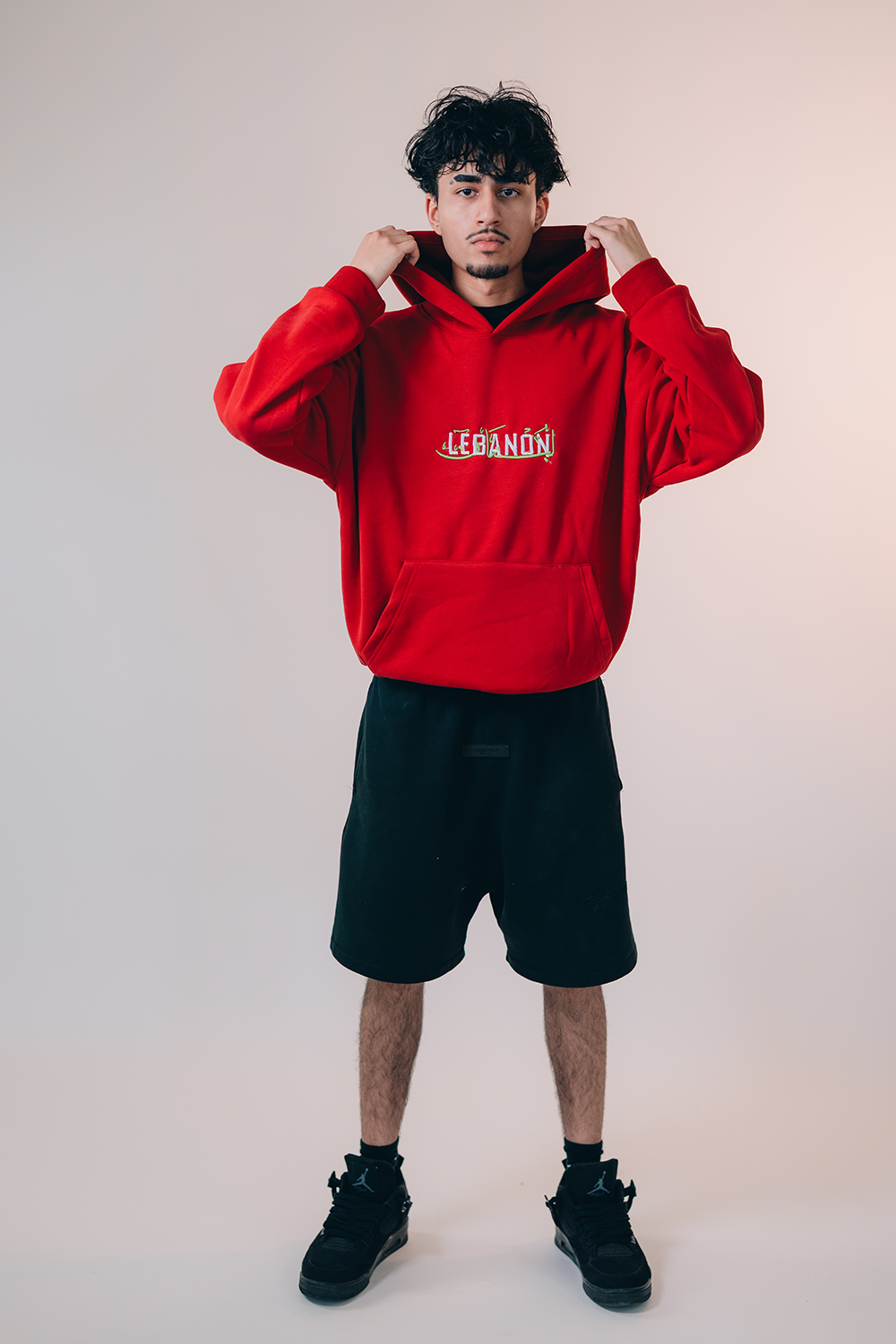 “Legacy Lebanon” – Embroidered Red Lebanon Hoodie