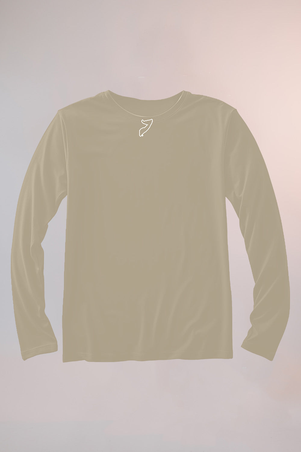 "Coastal Breeze Layer" - Printed Cream Somalia Long Sleeve